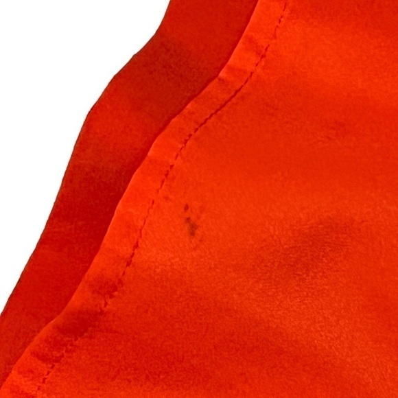 Joie Latelle Silk Mini Dress. Revolve. Sweetheart Sleeveless Mayan Red Sz S #927 - Picture 9 of 9